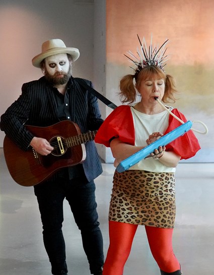 Erik Palqvist and Catti Brandelius