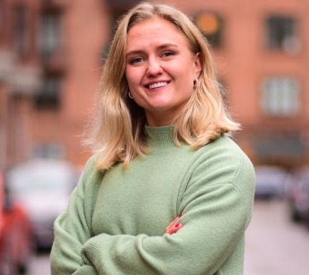 headshot of Ebba Forssberg