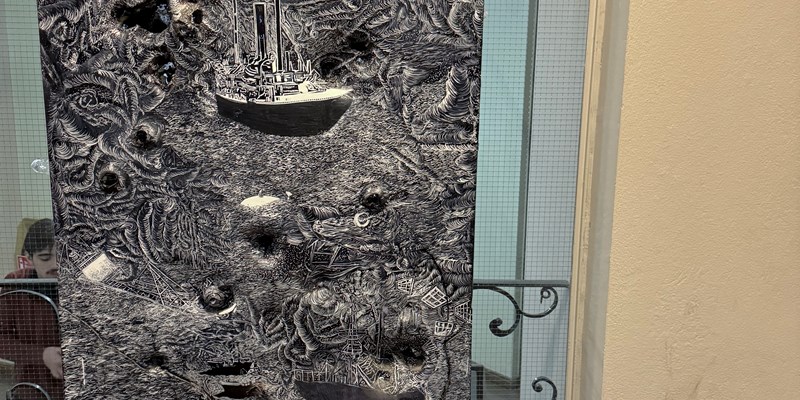 Viktor Rosdahl, Babylon by Boat, 2010, plexi
