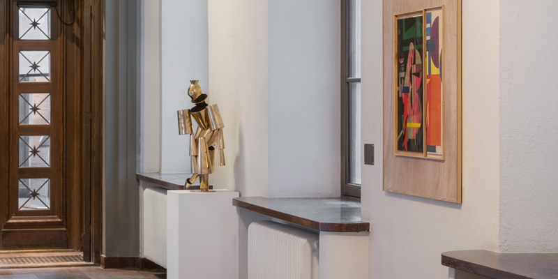Installation view, Ohad Meromi at SSE